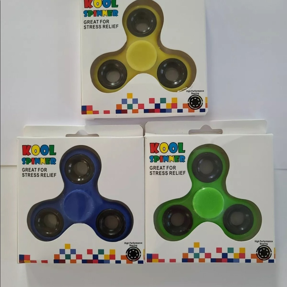 Kool Spinner Fidget Spinner WHITE